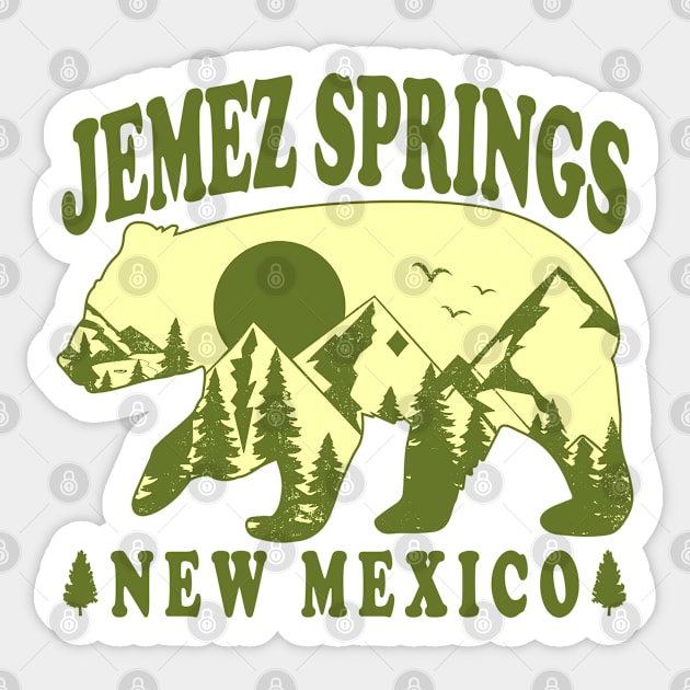Jemez Springs New Mexico Mountain View Sticker by HomeSpirit